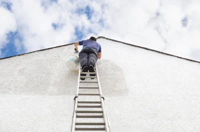 Peinture extérieure à Condé-sur-Vire — façades et ravalement